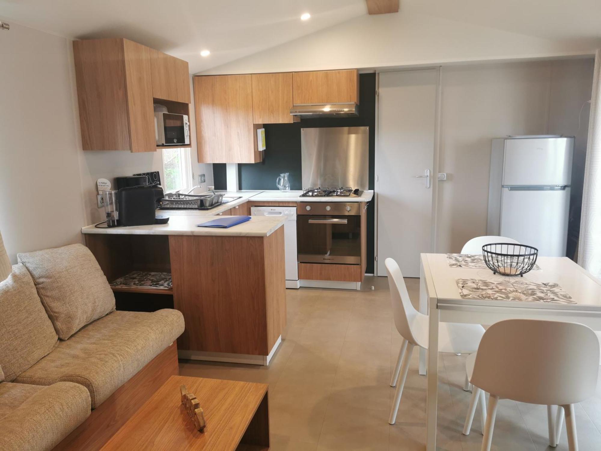 Mobilhome Vue Ocean La Costa Breizha Quiberon Eksteriør bilde