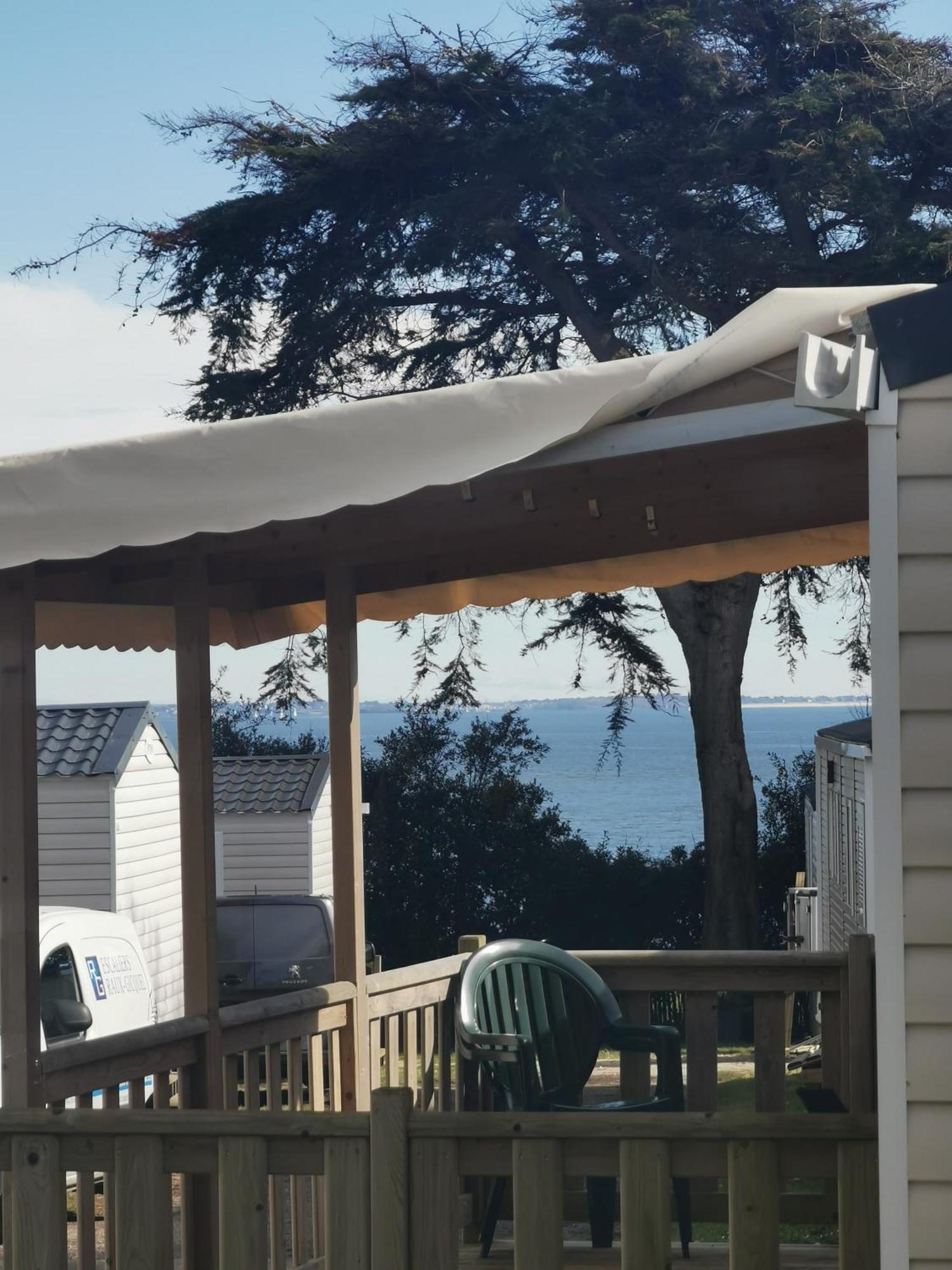Mobilhome Vue Ocean La Costa Breizha Quiberon Eksteriør bilde